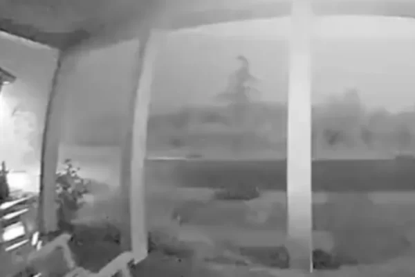 Doorbell Camera Records Alabama Man’s Close Encounter With Lightning