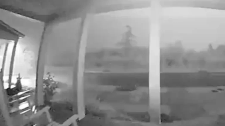 Doorbell Camera Records Alabama Man's Close Encounter With Lightning