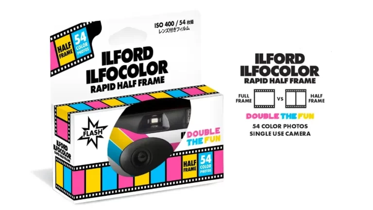 Ilford’s New Disposable Camera is the Ilfocolor Rapid Half Frame