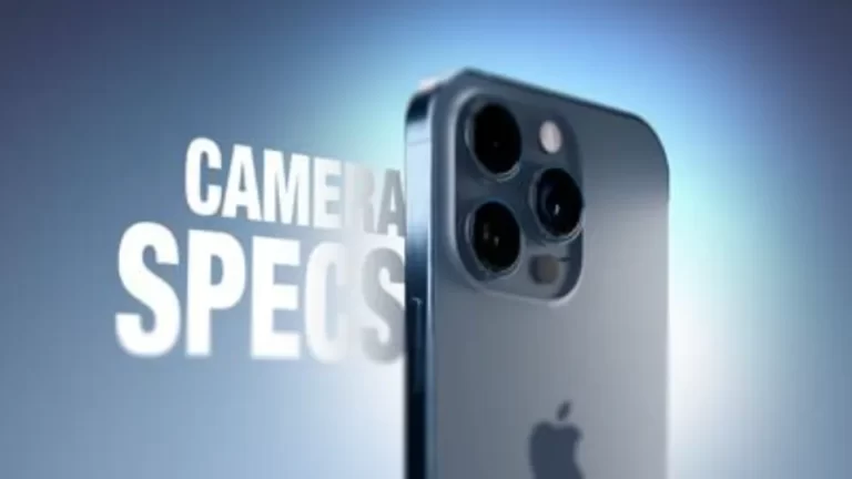iPhone 15 Camera Specifications